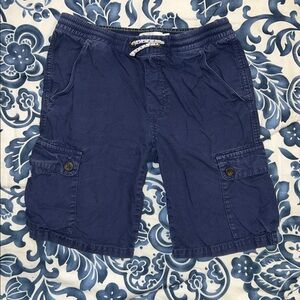 Mini Boden boys size 9 Navy Blue Cargo Shorts